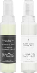 Eucalyptus Woodsmoke Leather Lavender Pillow Mist Sprays Bundle O820156