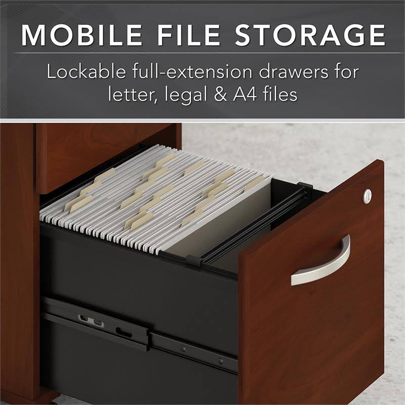 2 Drawer Mobile File Cabinet J3786