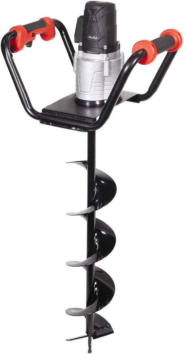1500W Electric Post Hole Digger with 6" Auger Bit Set L122969