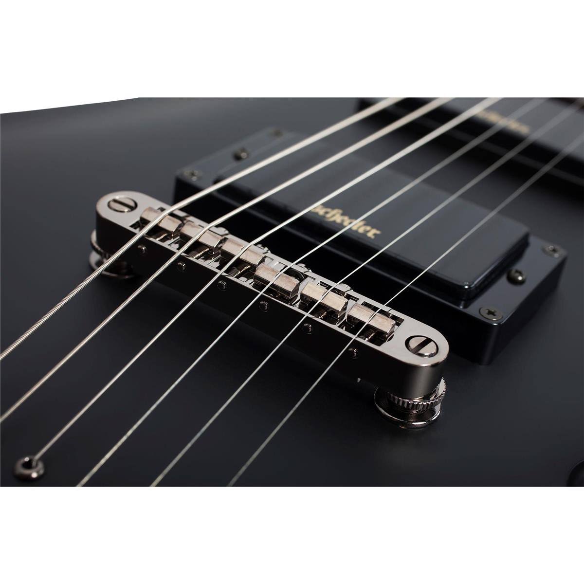 Satin Black Left-Handed Electric Guitar E609728