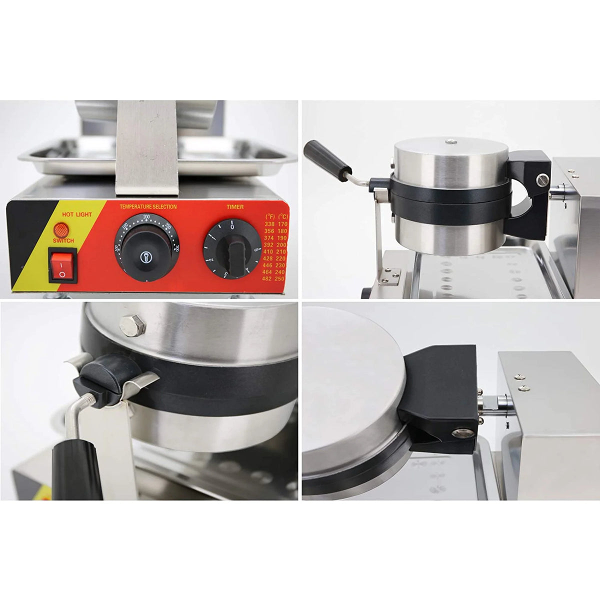 Single Station Rotary Nonstick Waffle Maker K96785