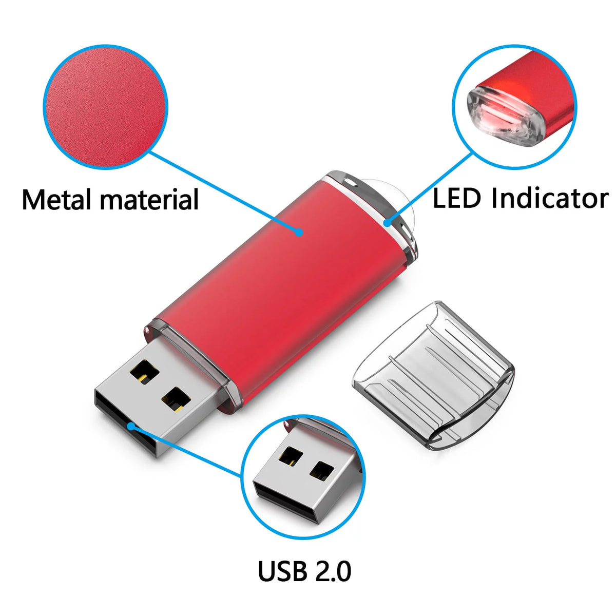 32GB USB Flash Drive 10 Pack R893305