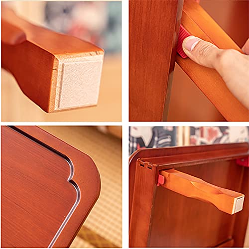 Folding Low Wooden Table (80x60×29cm) P74575