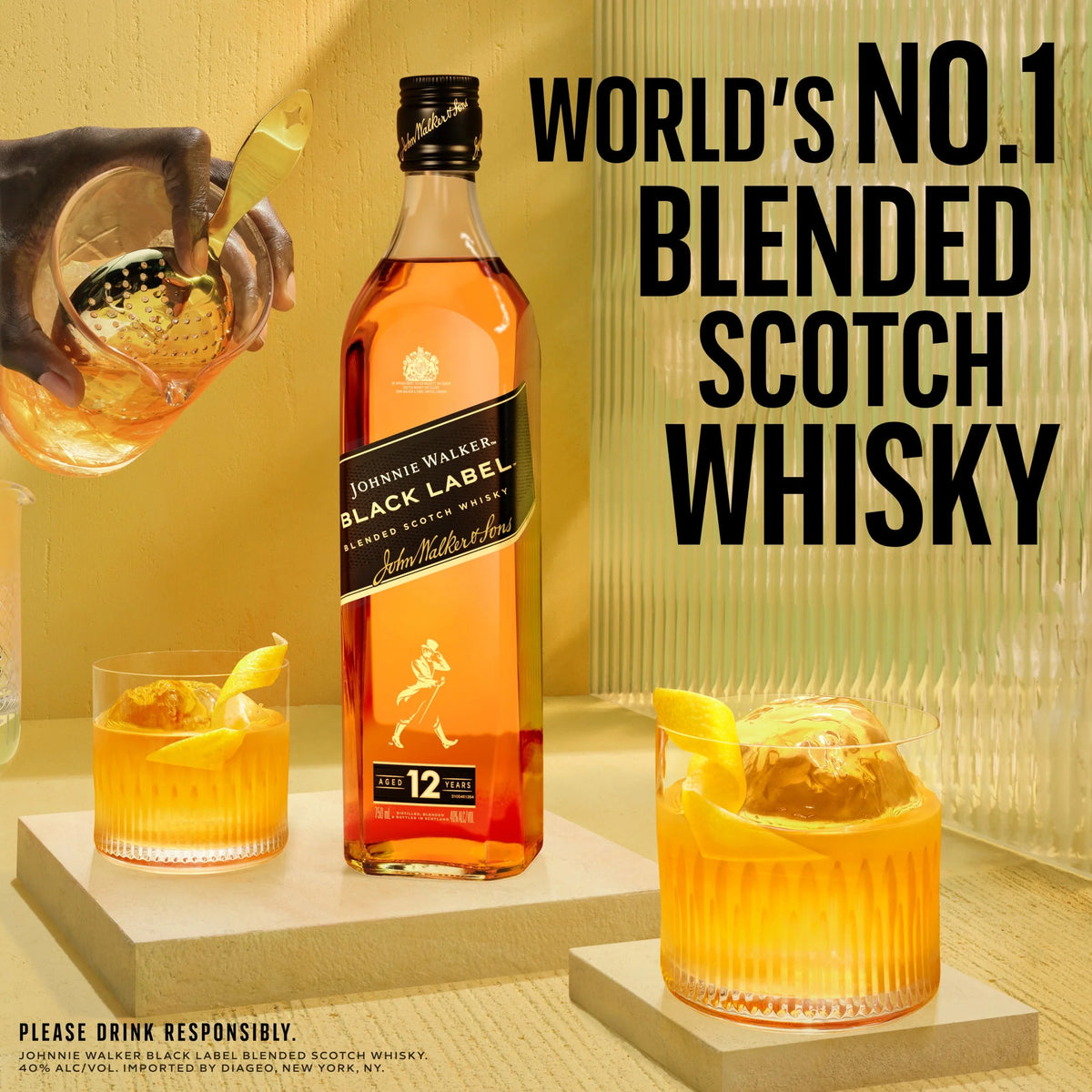 Black Label Blended Scotch Whisky 1.75 L A68685