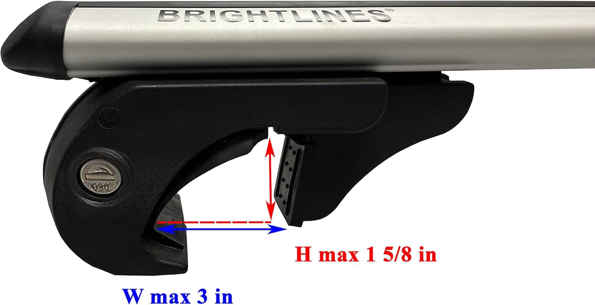 Cross Bars Roof Luggage Bars Roof Racks D8953
