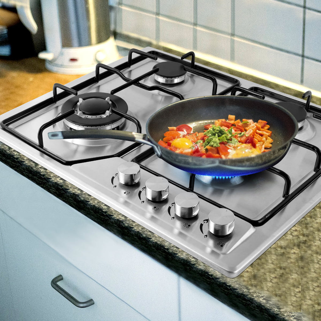 4 Burner Stainless Steel Gas Cooktop H7886
