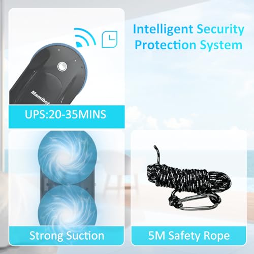 Black Automatic Window Cleaner Robot C162348