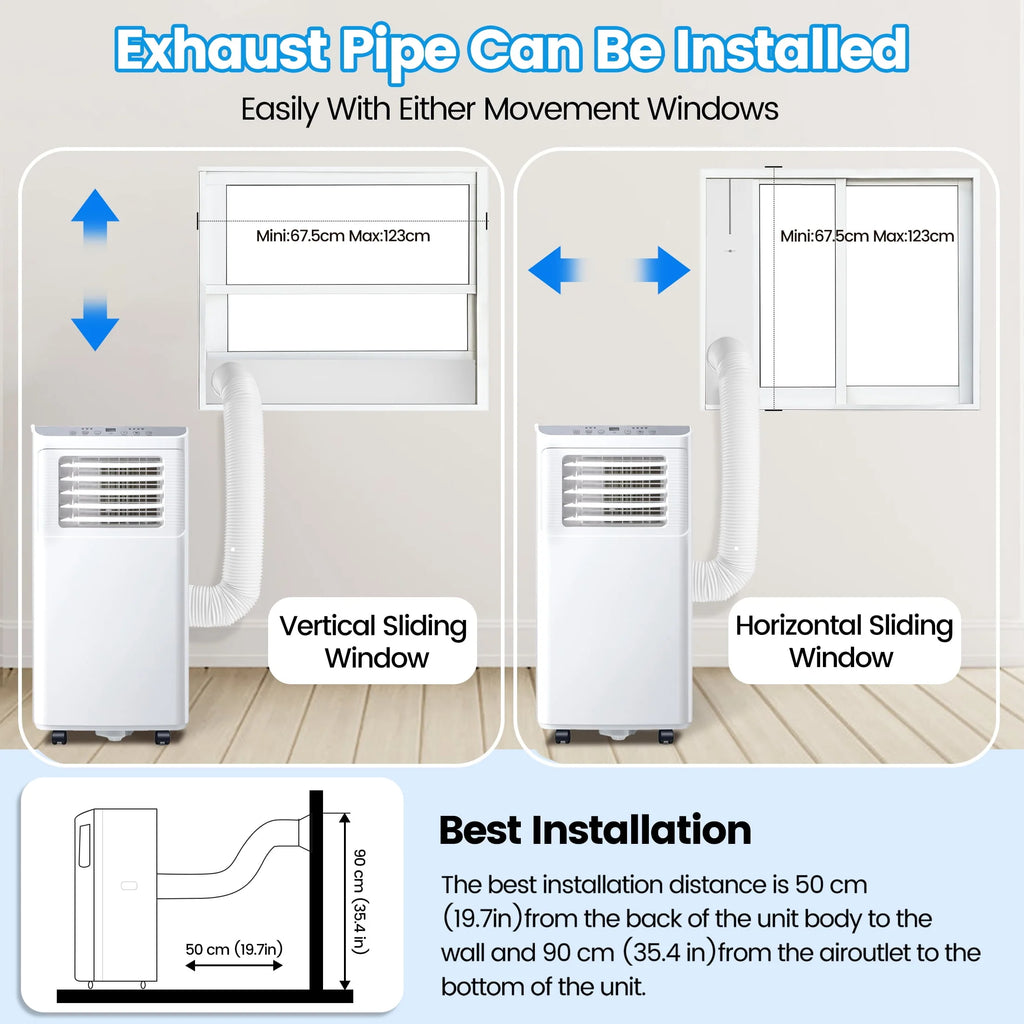 8,000 BTU Portable Air Conditioner F16287