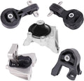 5 PCS Motor Mount Set for Honda CRV 2.4L 4WD K910340