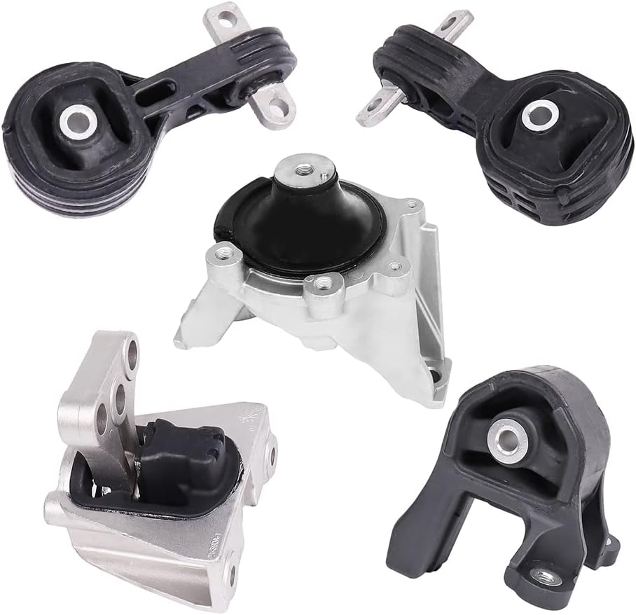 5 PCS Motor Mount Set for Honda CRV 2.4L 4WD K910340