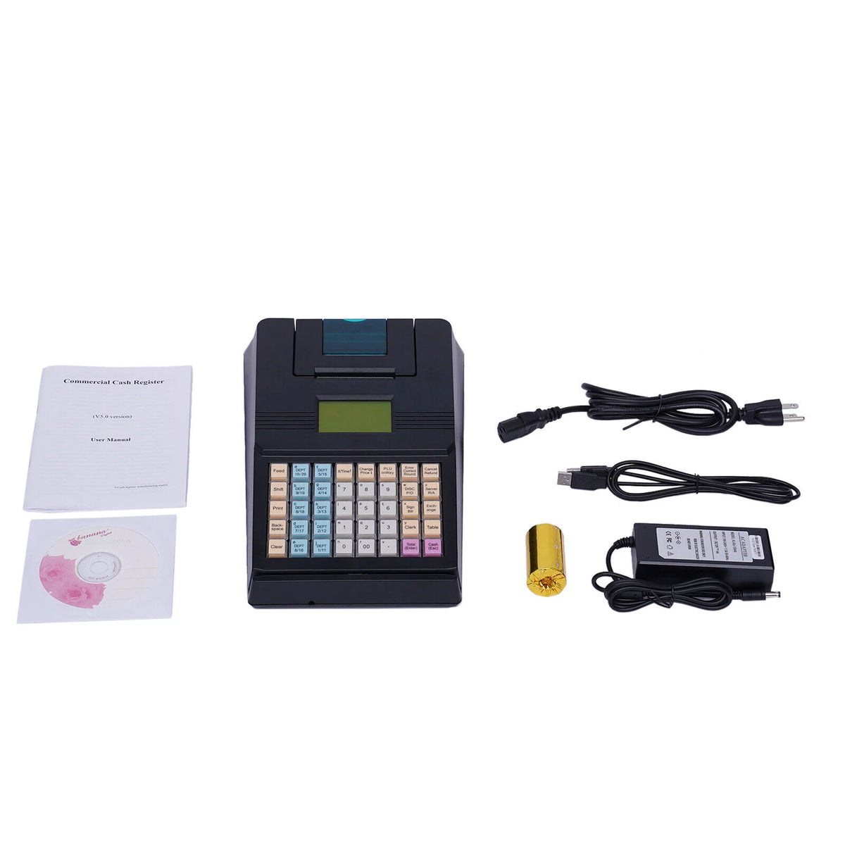 Electronic Cash Register LCD Display X53616