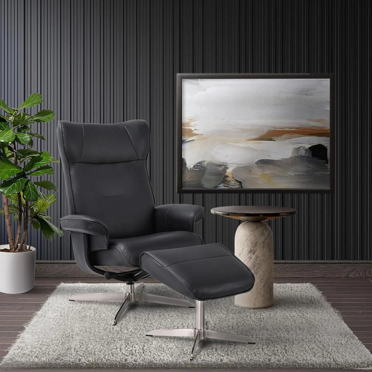 Recliner & Ottoman N275698