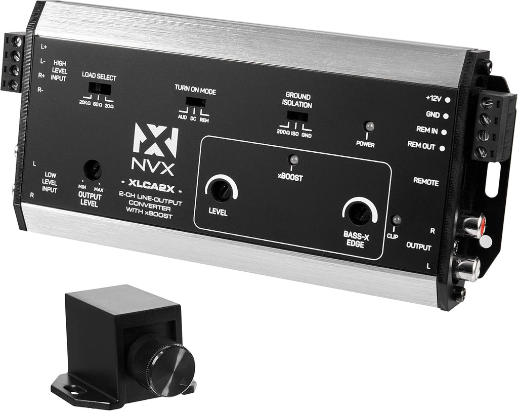 2-Channel Line Out Converter with Bass Enhancer S910191