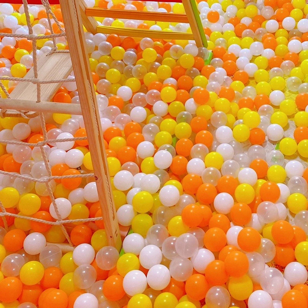 100 Ball Pit Balls Crush Proof Plastic Toy Balls W26488