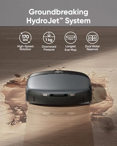 Robot Vacuum and Mop Combo, 8,000 Pa Suction Y2284