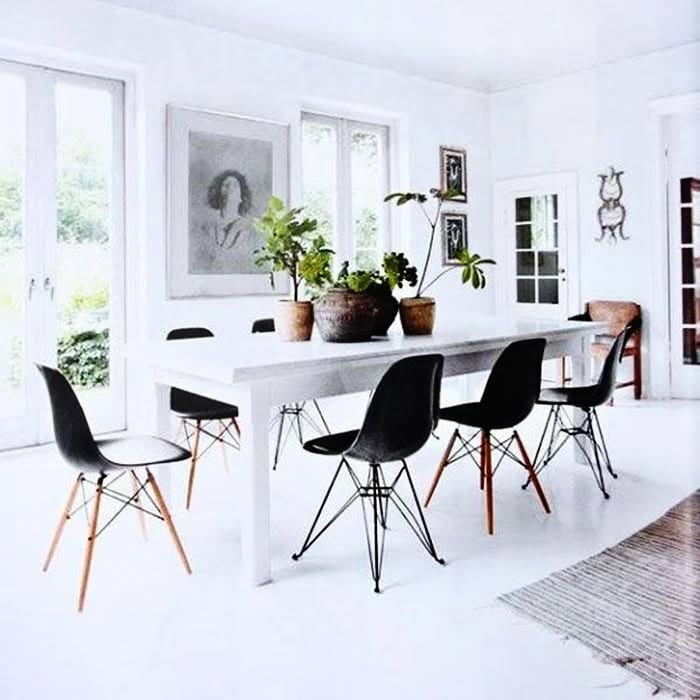Teal Molded Plastic Dining Chairs with Black Wire Legs J996032