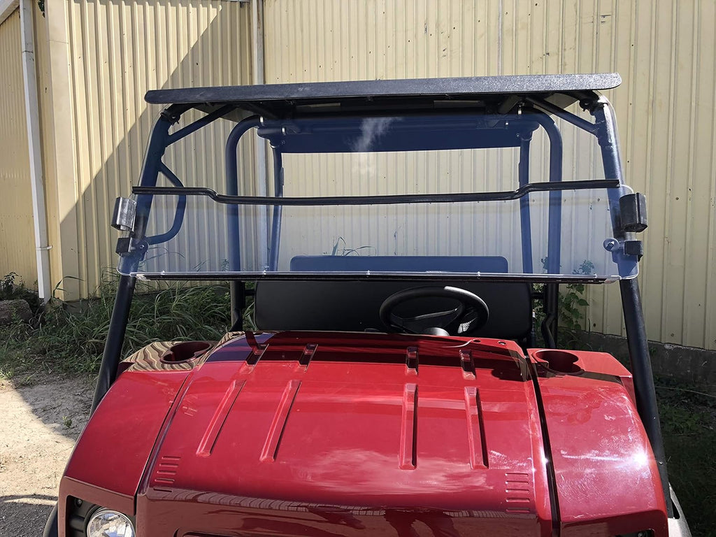 1/4 Polycarbonate Flip Up Windshield for Kawasaki Mule 4000 4010 E22127