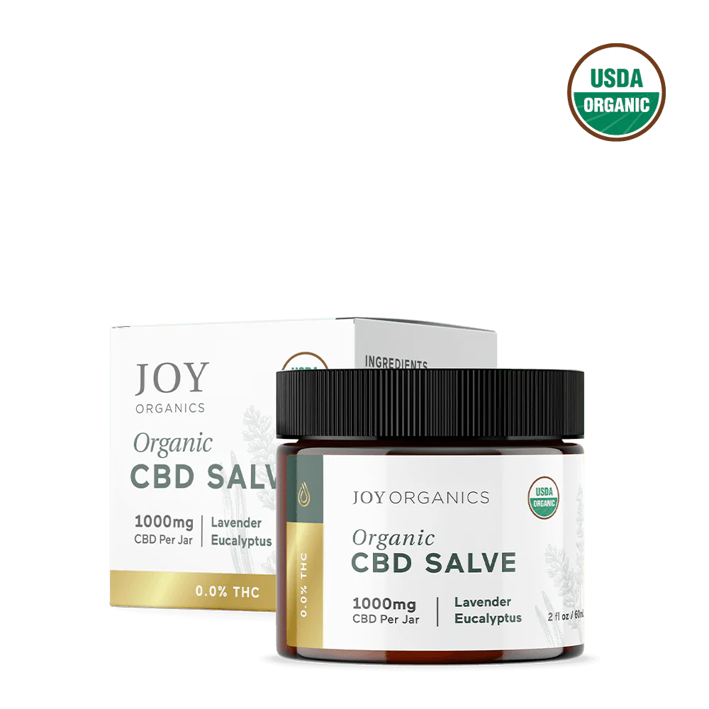 Organic CBD Salve 500mg 1000mg D4339
