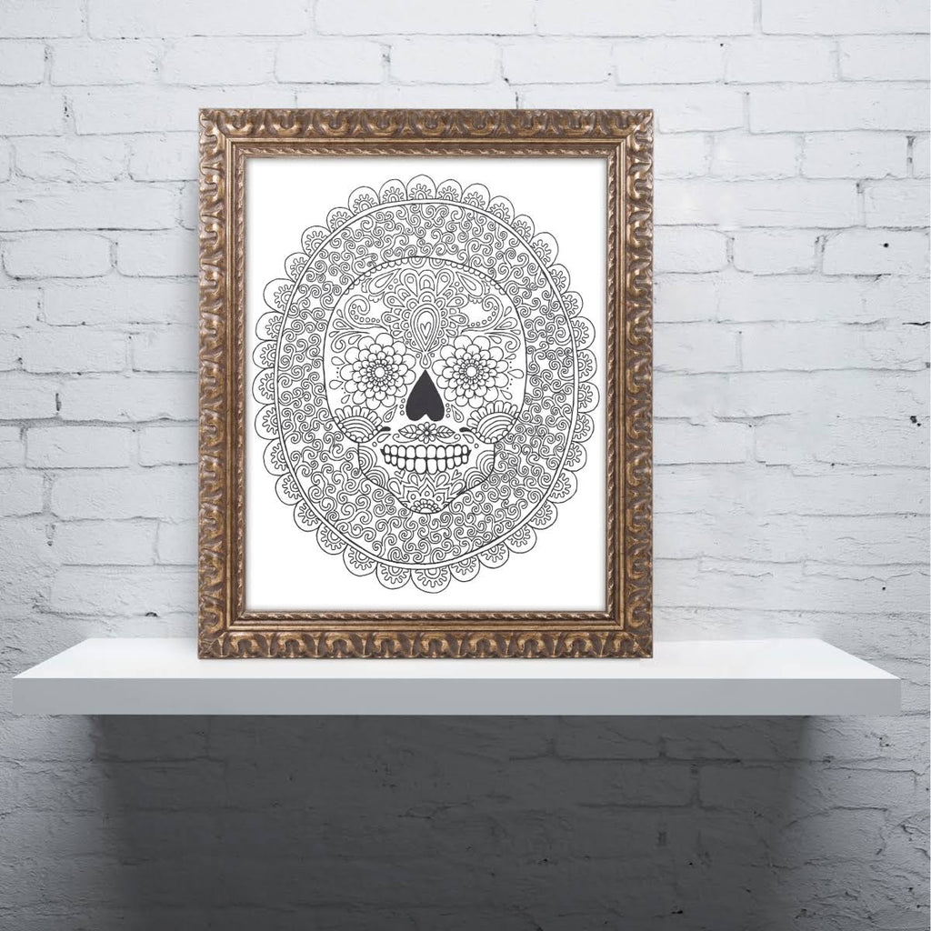 Gold Ornate Frame 11x14-Inch Art W6274
