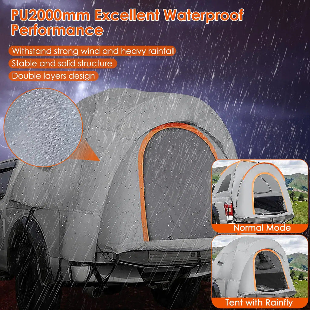 Waterproof Pickup Truck Tent with Carry Bag O899