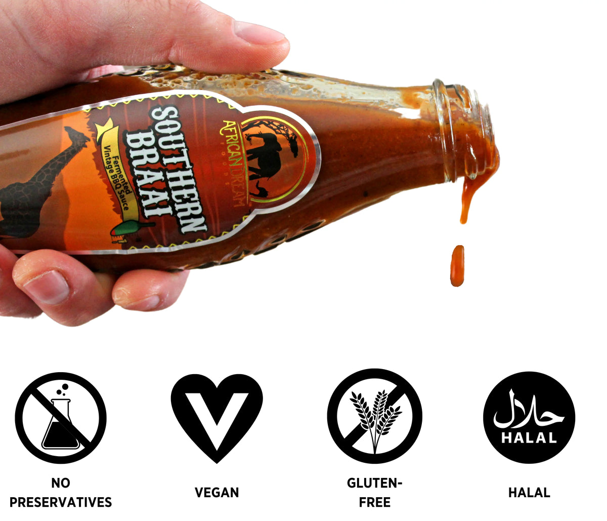 Mildest Hot Sauce Gift Pack, 5 fl oz Bottles, 3PK V459868