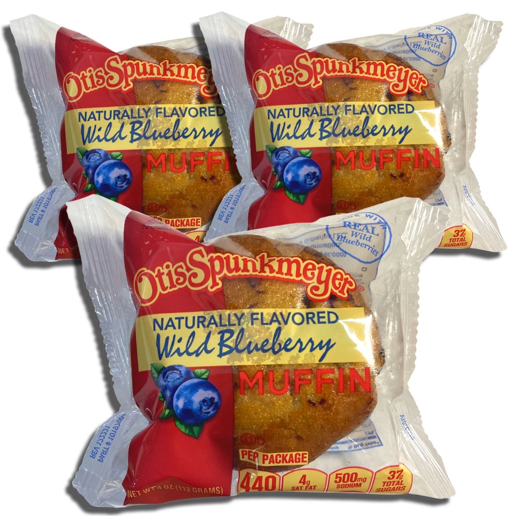 Individually Wrapped Wild Blueberry Muffins 4 Ounce Pack of 12 R1355