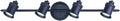 3-Bulb Wall Mount Track Light, Oil Rubbed Bronze, Pack of 2 W945