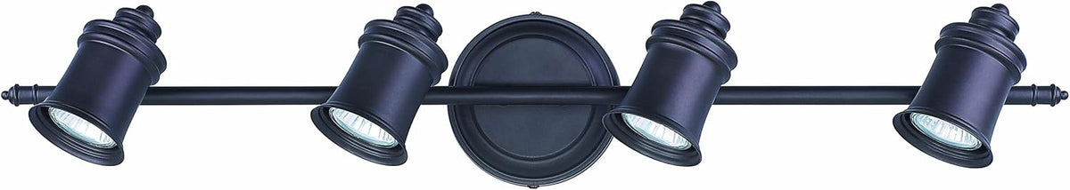 3-Bulb Wall Mount Track Light, Oil Rubbed Bronze, Pack of 2 W945