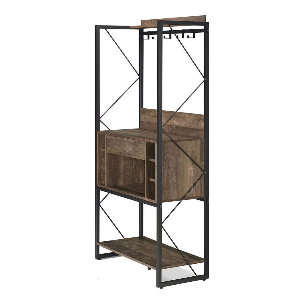 Oak Wood Baker's Rack Y786