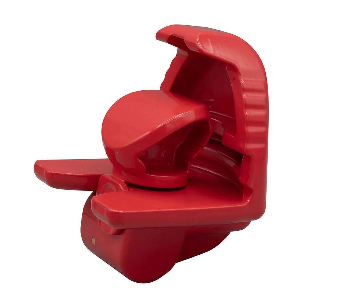 Red Steel Trailer Ball Hitch Lock A9529
