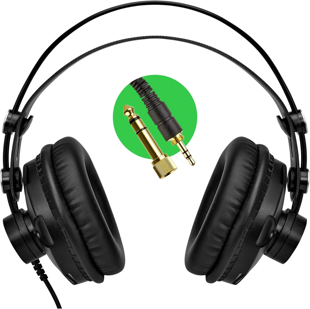 Studio Monitors (Pair) with Headphones, Isolation Pads and Breakout Cable T869