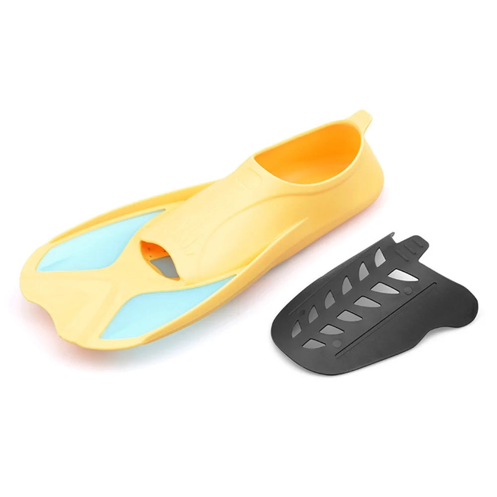 Short Swim Fins for Swimming Snorkeling Training Z14599