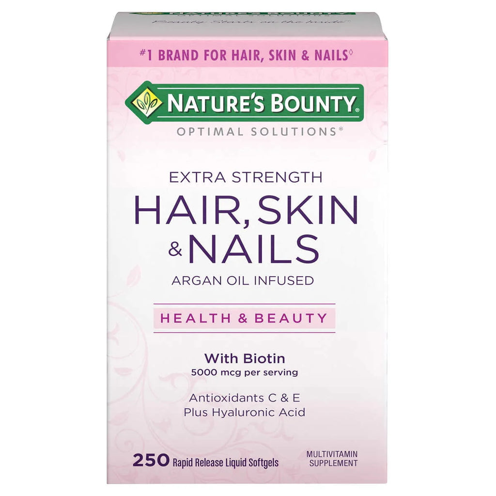 250 Softgels Hair Skin and Nails M898026