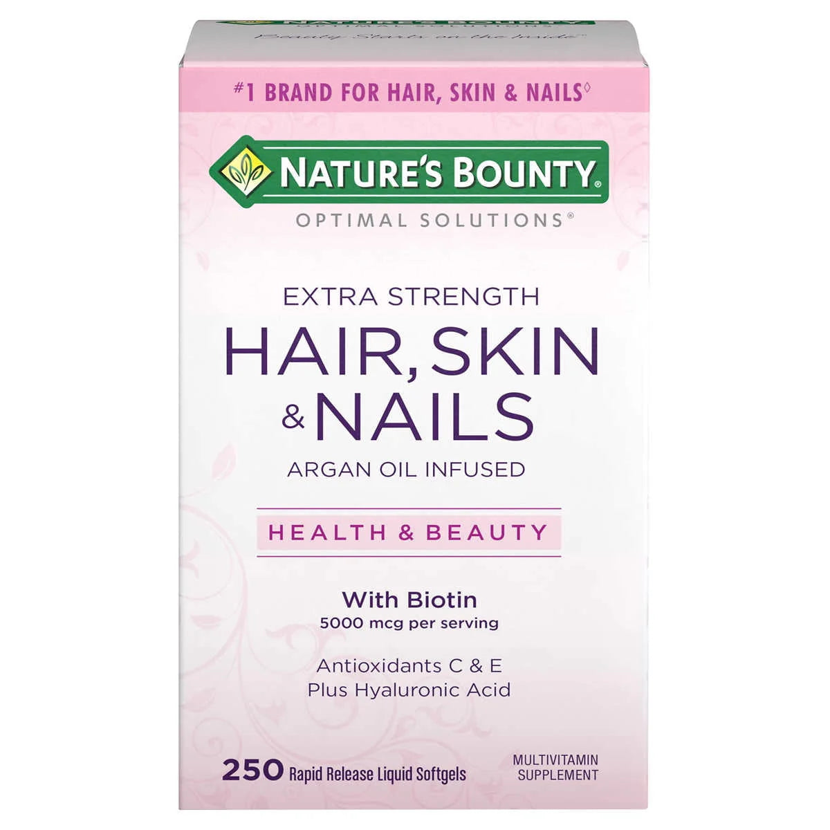 250 Softgels Hair Skin and Nails M898026
