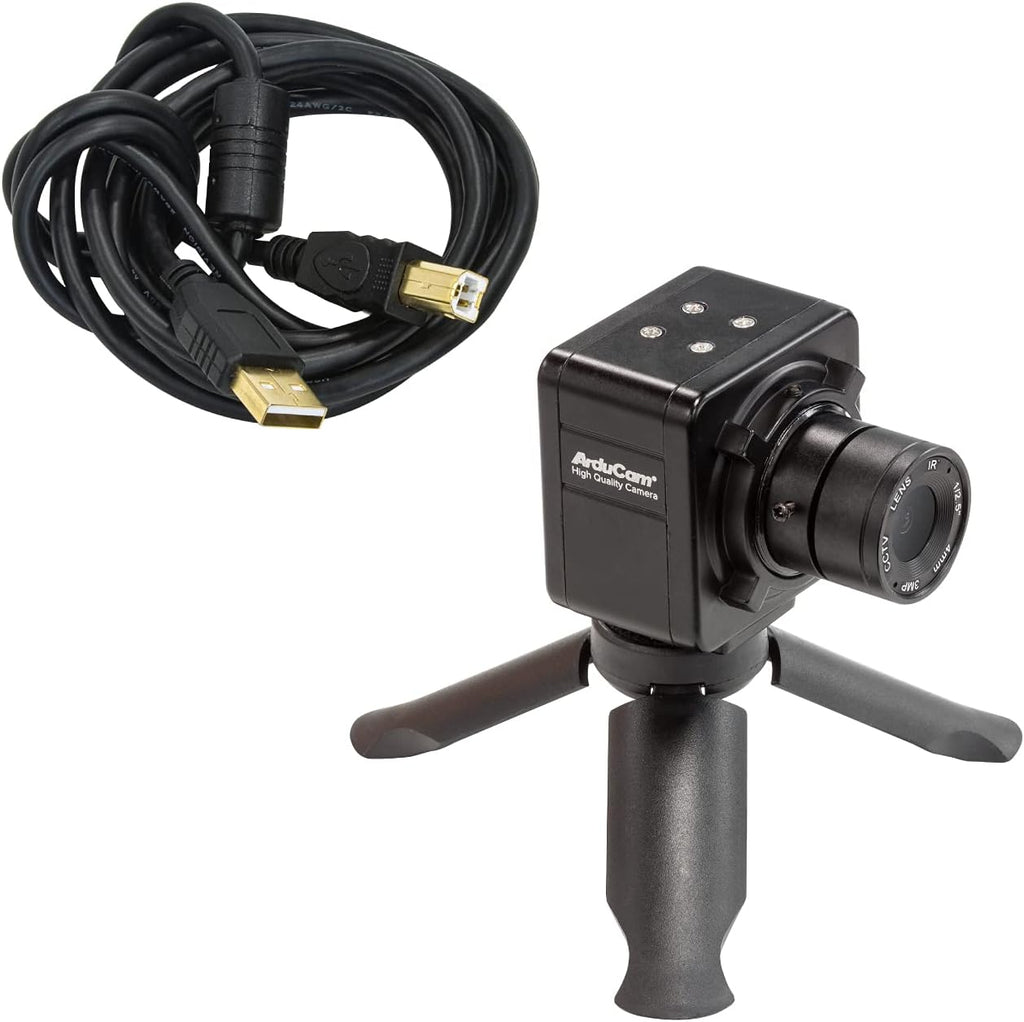 3MP HDR USB Camera with Dual Microphones and Mini Tripod X534