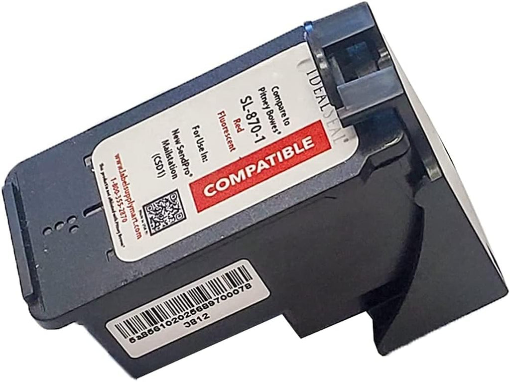 Red Ink Cartridge for Mailstation, Pack of 2 K761