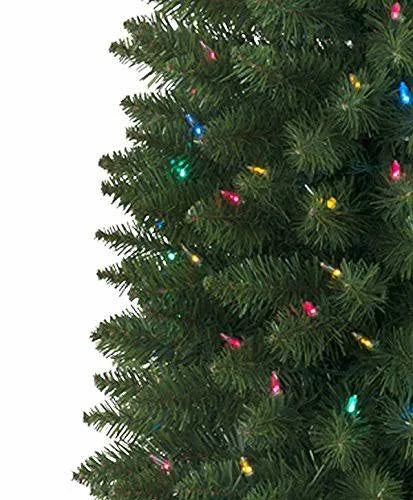 7.5 Feet Prelit Artificial Christmas Tree C157
