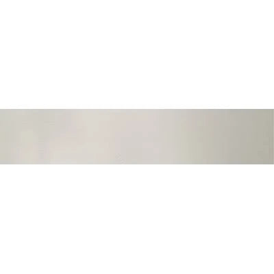 Satin Nickel Kick Plate with Brass Accents I79717
