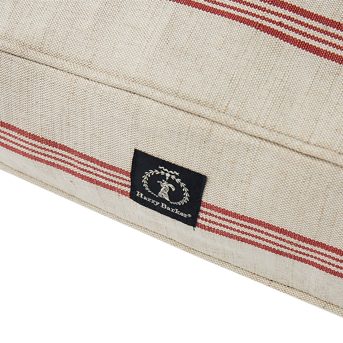 Red Grain Sack Dog Bed X278735