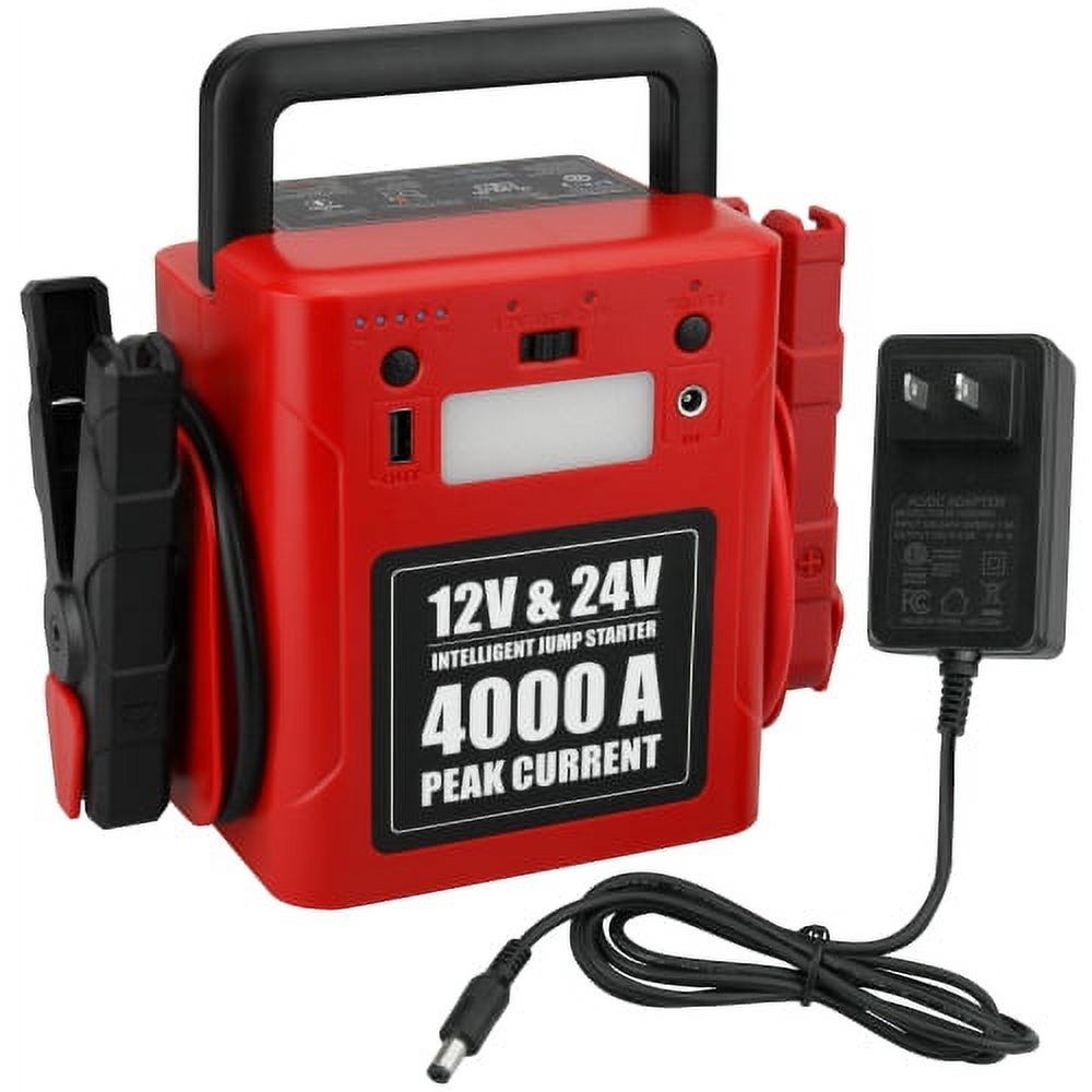 12 Volt Jump Starter with charging cord V357484
