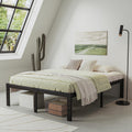 14" Queen Metal Bed Frame with Steel Slats P626806