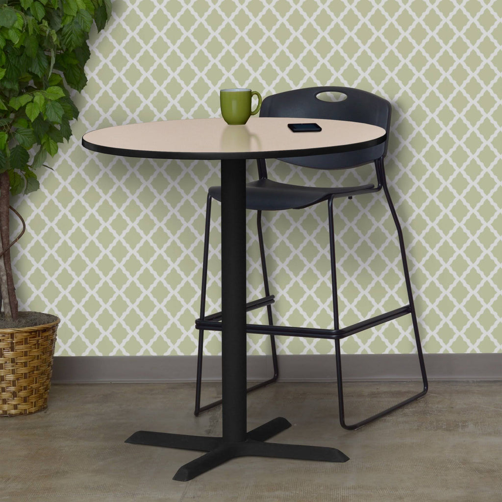 36x22 Round Cafe Table X854