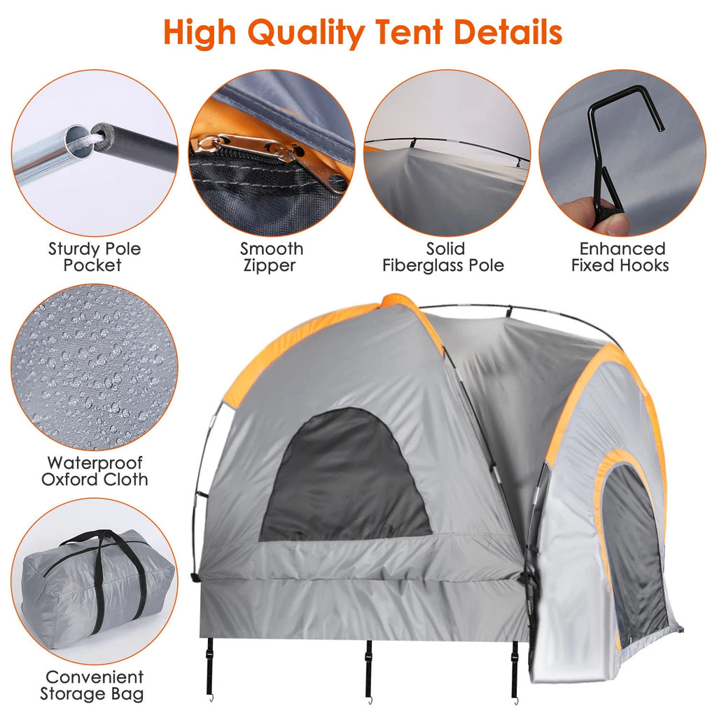 Waterproof Pickup Truck Tent with Carry Bag O899