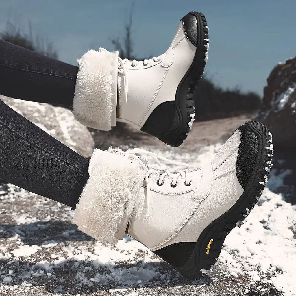 Women‘s Winter Foldable Tube Snow Boots Q5006