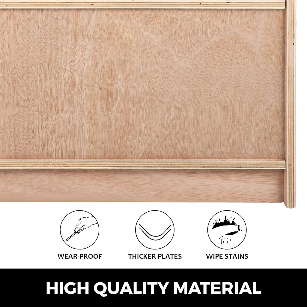 36” High Wood Color Classroom Storage Cabinet P6457