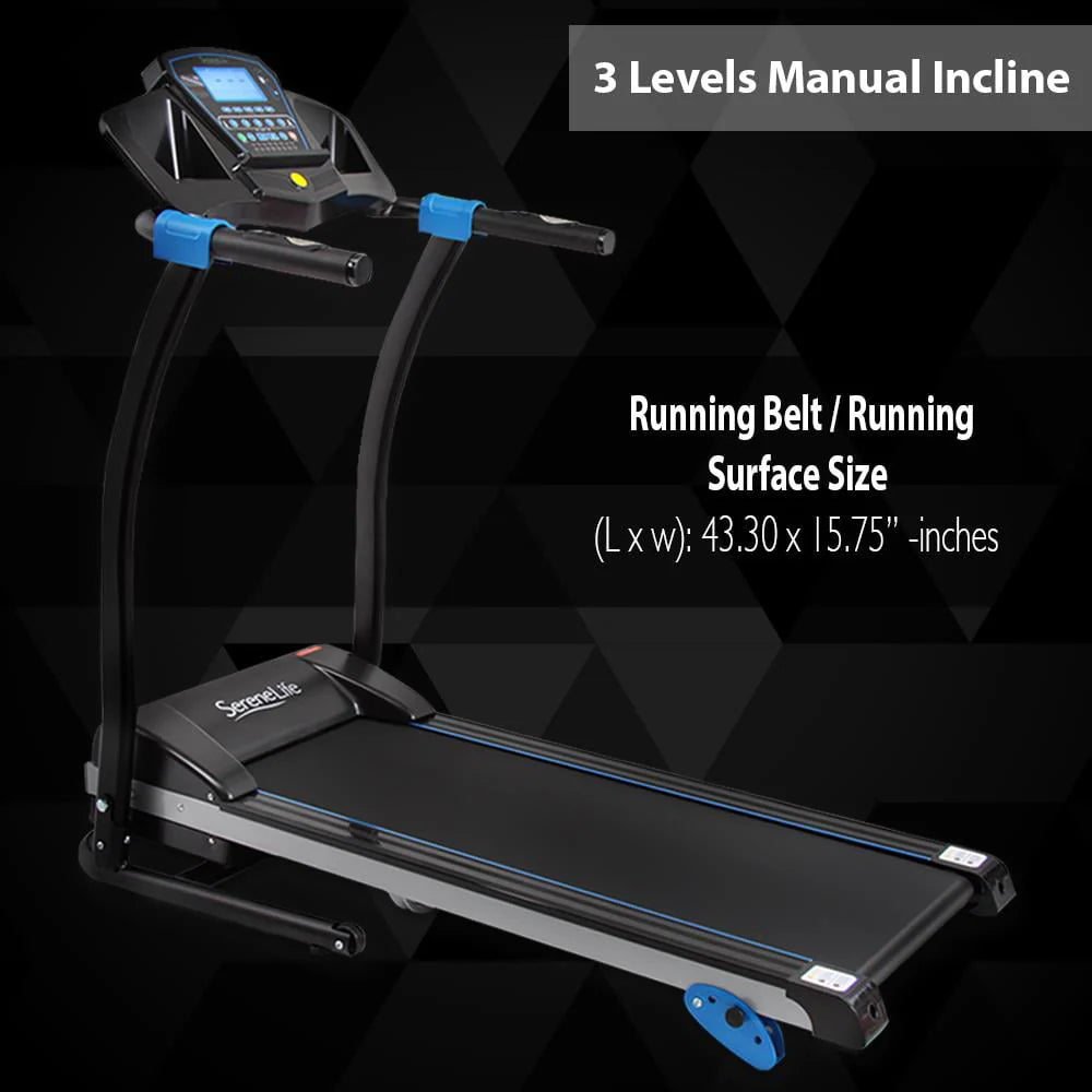 Foldable Cardio Exercise Machine with LCD I247
