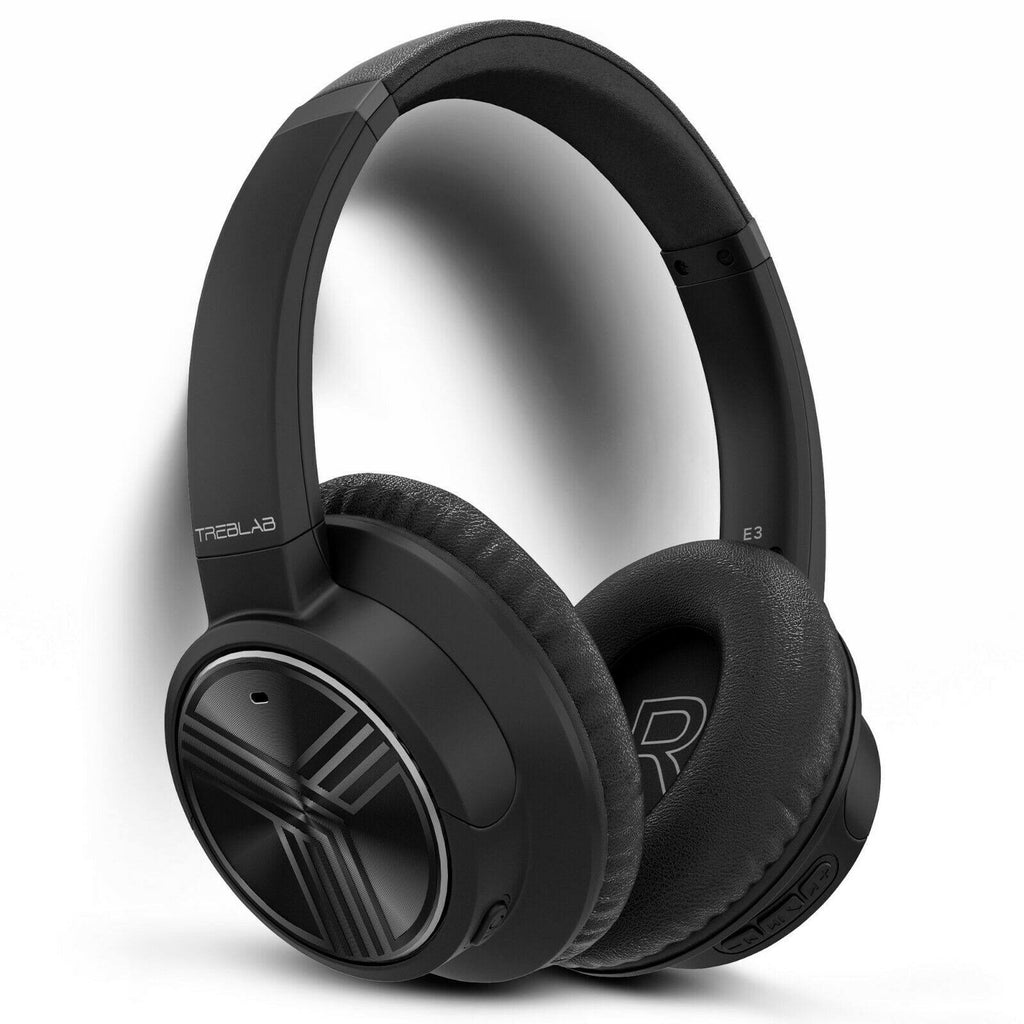 Black Over-Ear Bluetooth Headphones Active Noise Cancelling W403