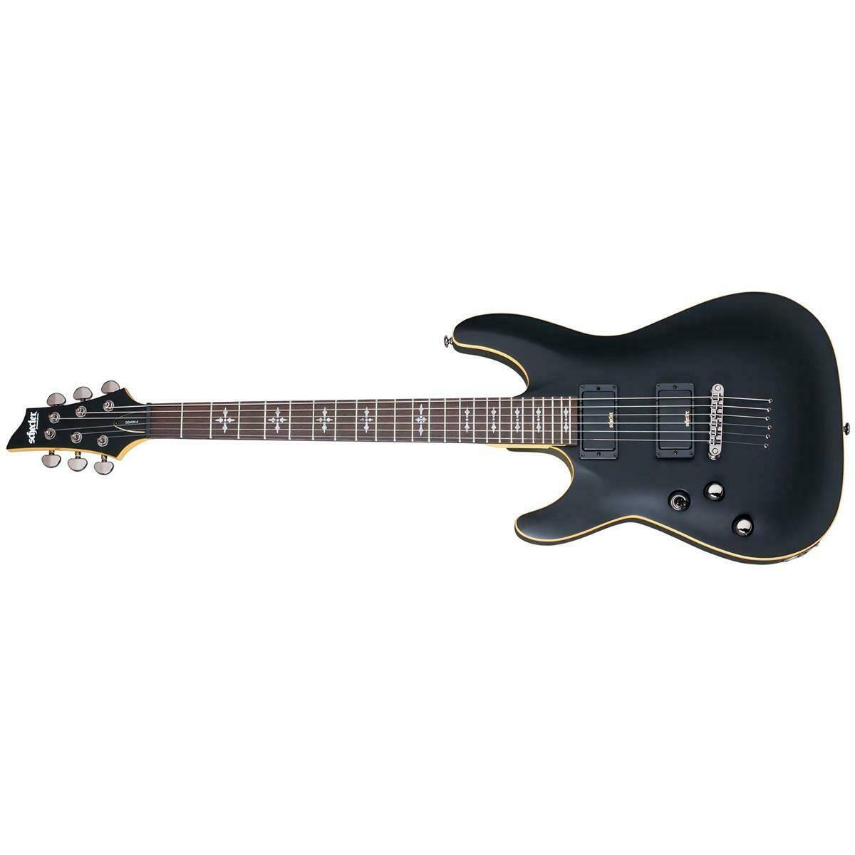 Satin Black Left-Handed Electric Guitar E609728