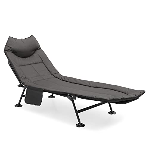 Adjustable Reclining Camping Bed with Carry Bag C884968