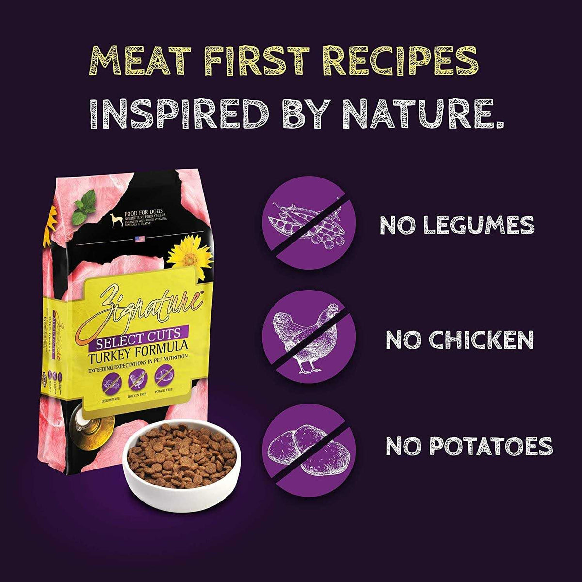 Dry Dog Food Turkey Formula S792